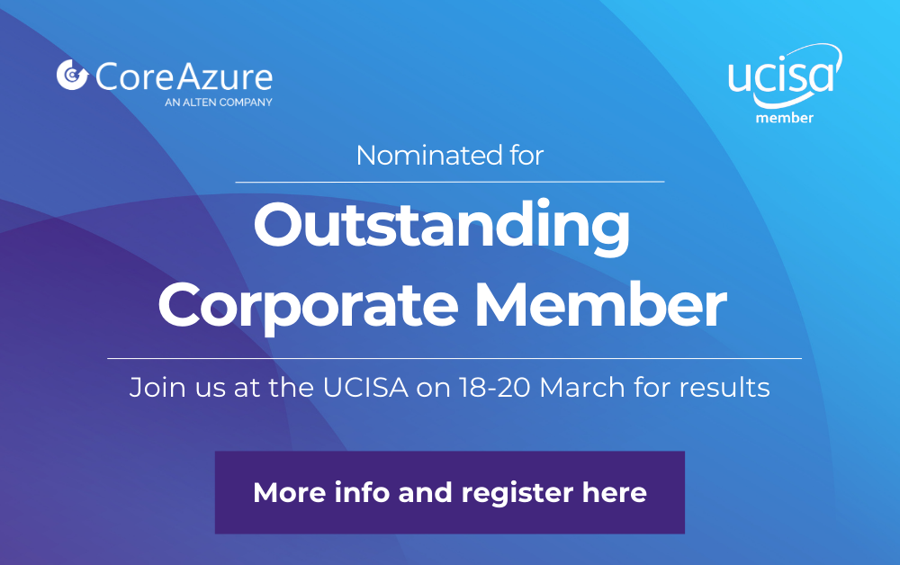 Outstanding corporate member nomination from UCISA