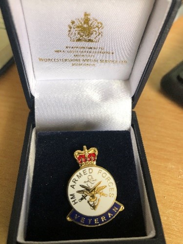 Andy Williams RAF Badge