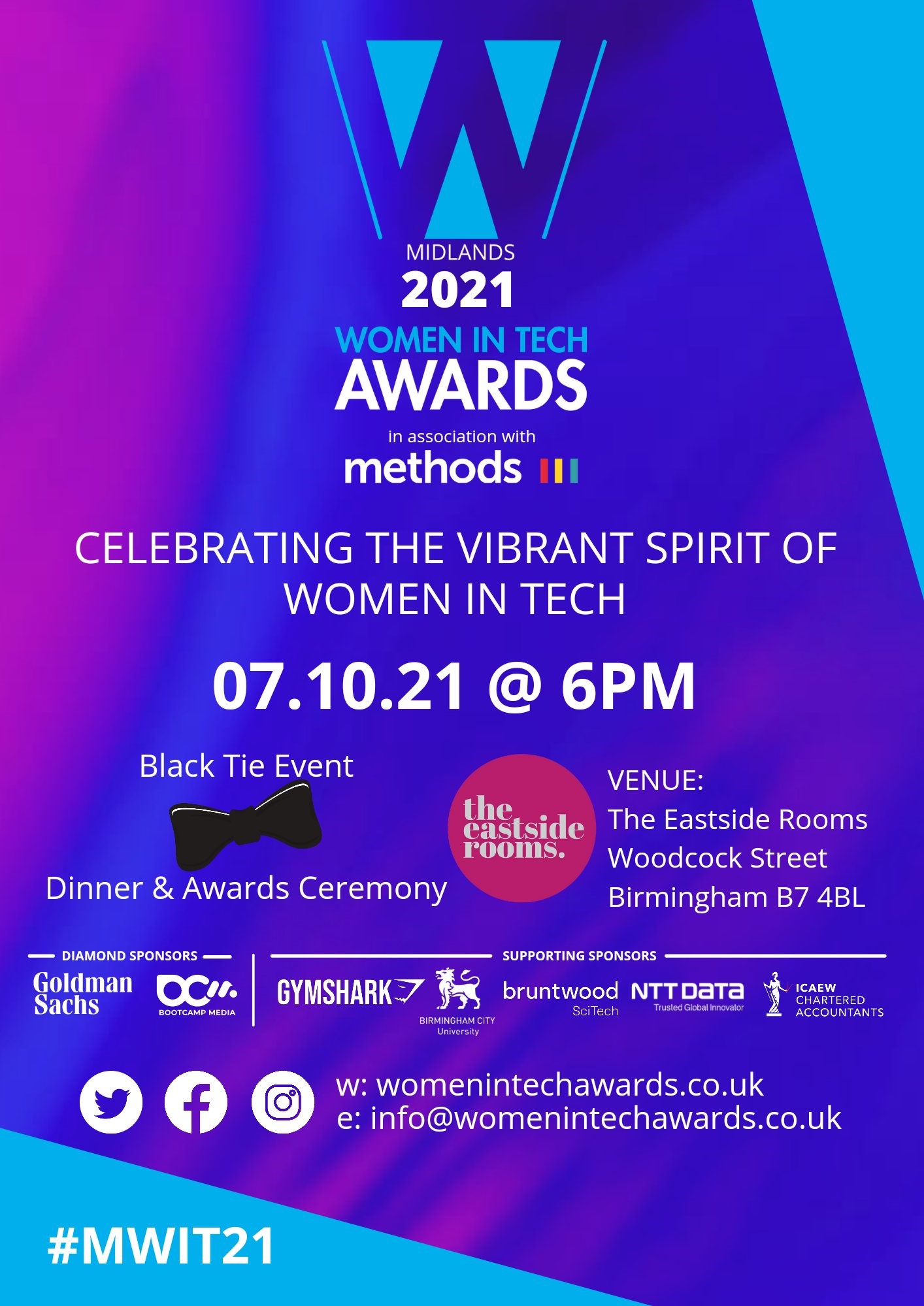 MWIT awards poster